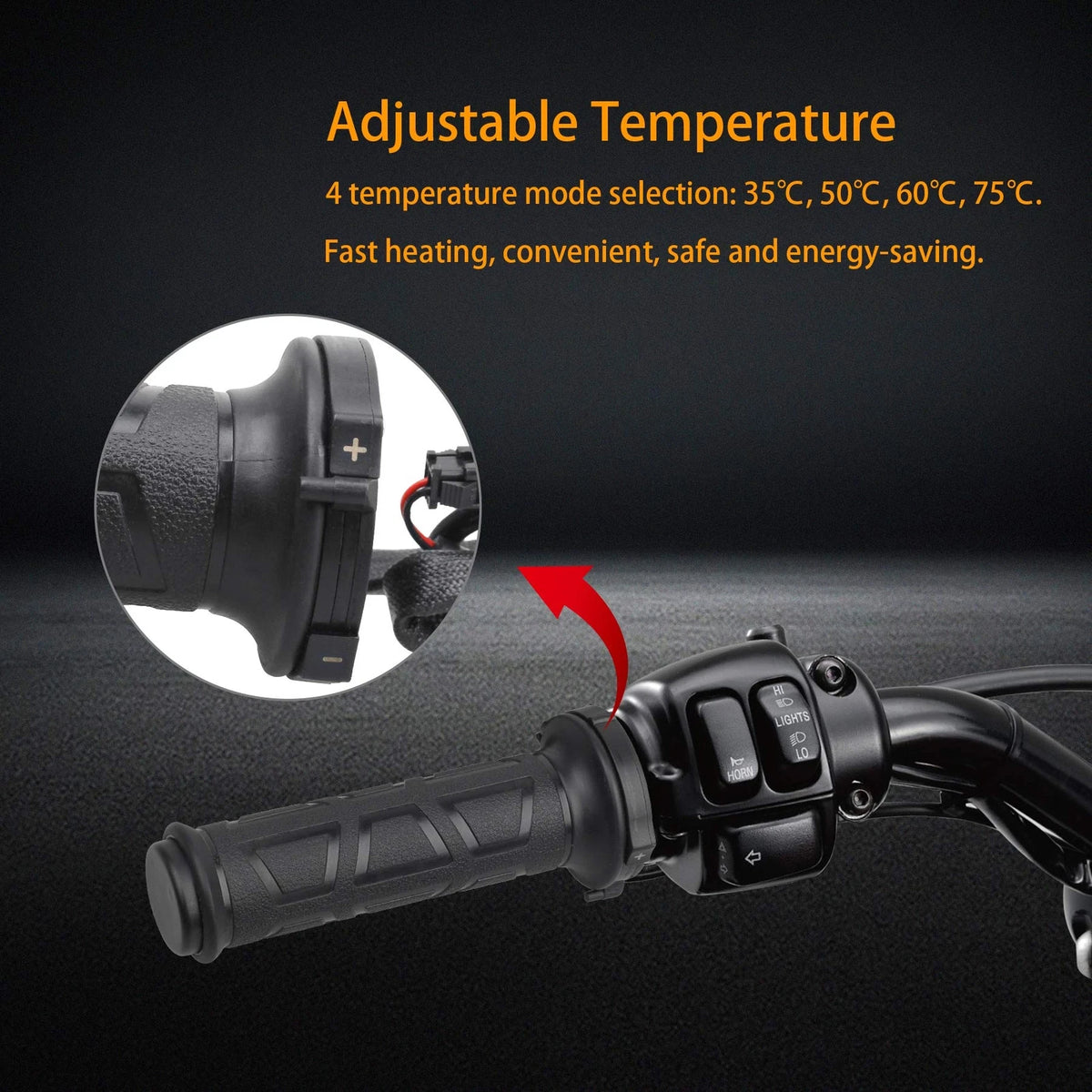 Adjustable Heated Grips